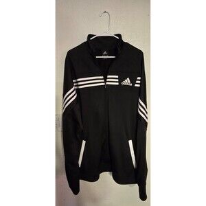 Adidas men's track jacket zip size XLT in excellent condition
